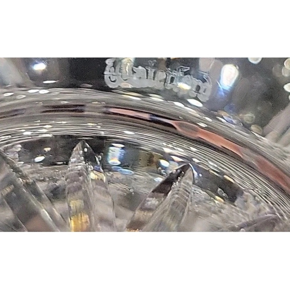 Waterford Crystal Glandore Round Rose Bowl Cut No Band Round 5 3/8” Excellent - Picture 3 of 6